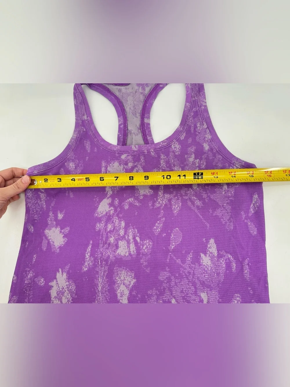 Lululemon Swiftly Tech Racerback Tank Top 2.0 Race Length Shadow Bloom Magenta 8